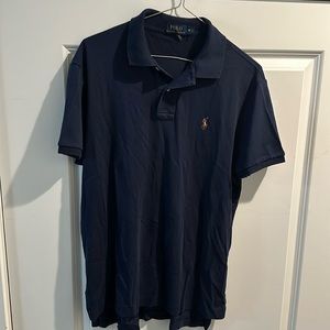 Polo Ralph Lauren Collar Shirt “M” Navy Blue